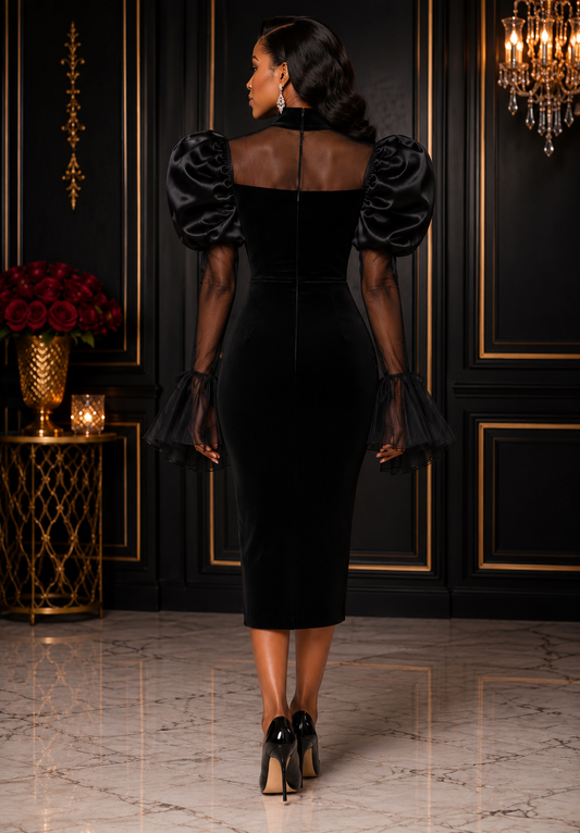 Sunday's Best Black Dress