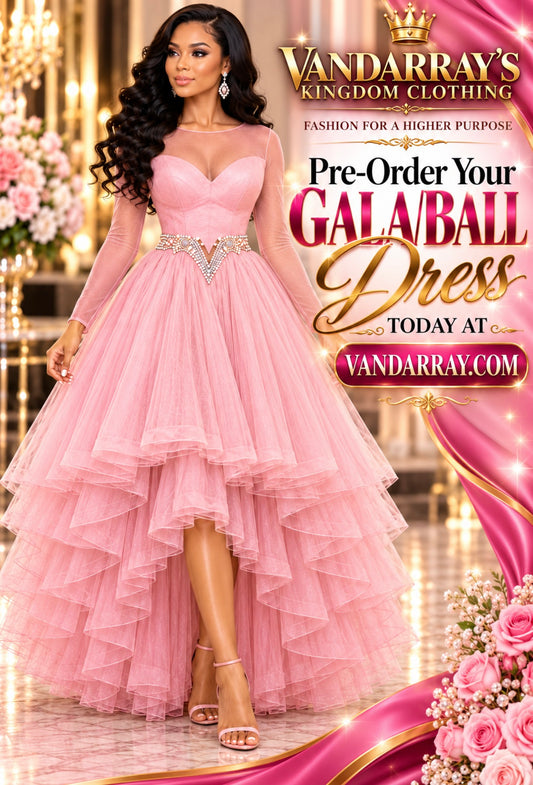 The “V” Gala/Ball Dress