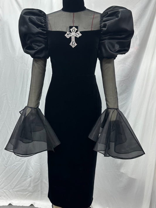 Sunday's Best Black Dress