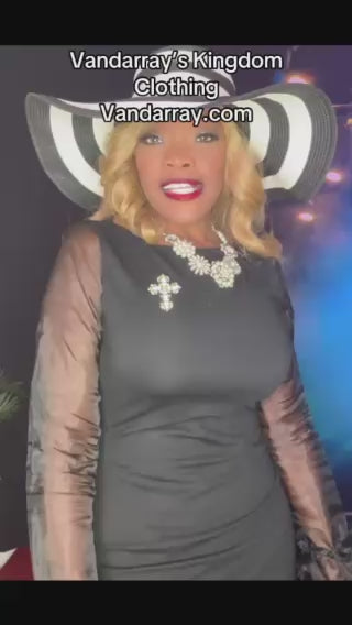 Black church/dinner dress